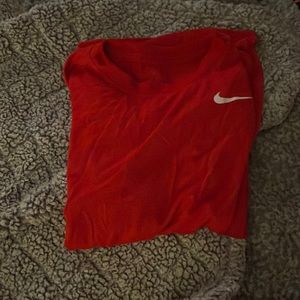 Nike red tee shirt